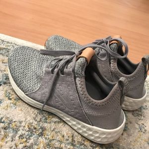 New Balance Grey Fresh Foam Cruz casual sneakers